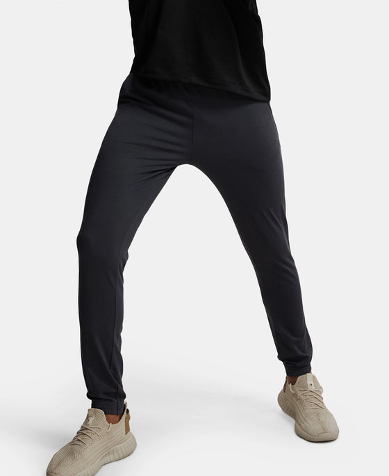 Super Combed Cotton Rich Jogger with StayFresh Treatment - Graphite-5