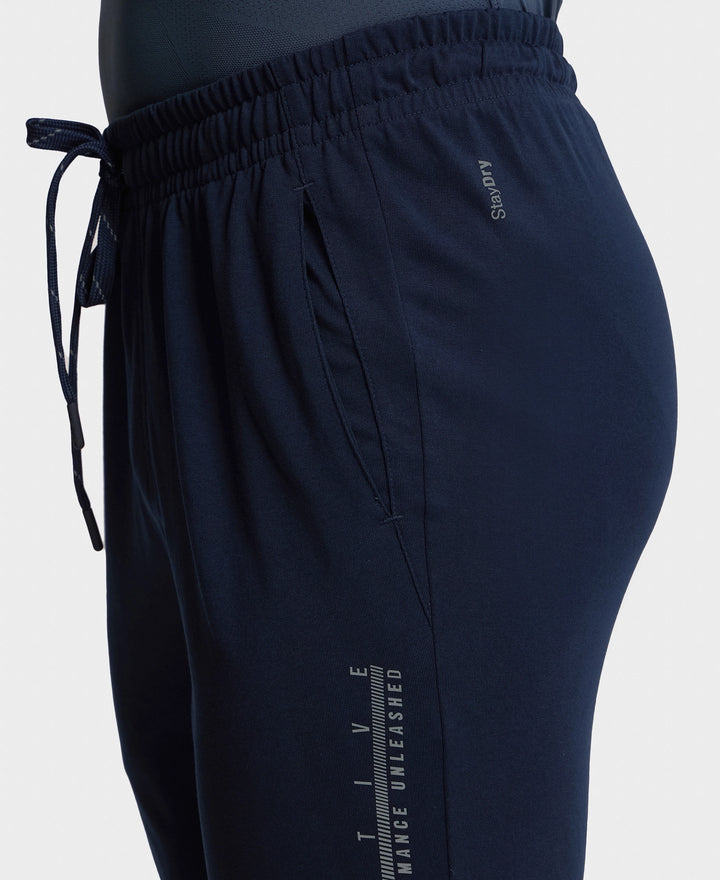 Super Combed Cotton Rich Jogger with StayFresh Treatment - Navy-7