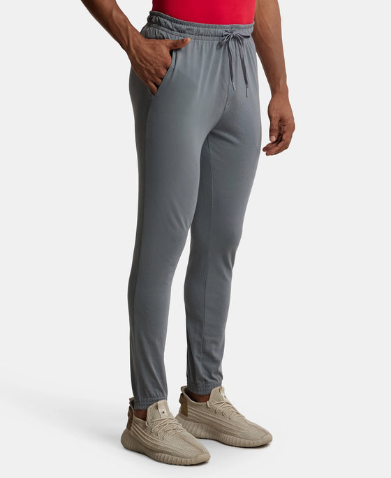 Super Combed Cotton Rich Jogger with StayFresh Treatment - Performance Grey-2