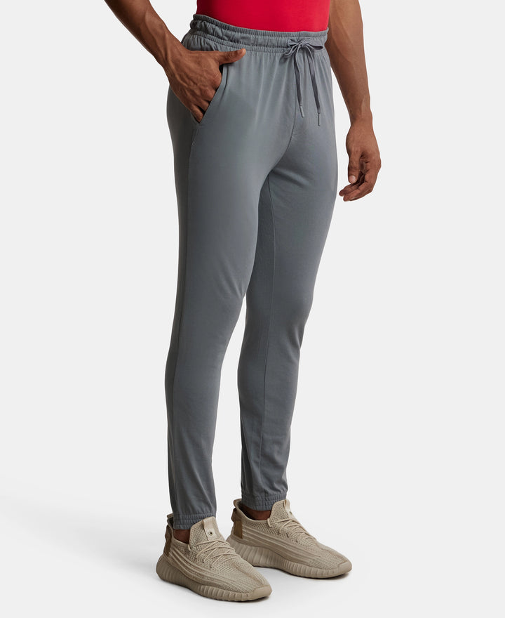 Super Combed Cotton Rich Jogger with StayFresh Treatment - Performance Grey-2