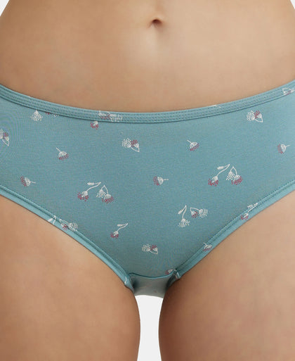 High Coverage Super Combed Cotton Elastane Hipster With Concealed Waistband and StayFresh Treatment - Assorted Prints-12