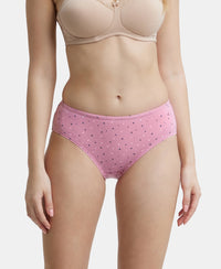 High Coverage Super Combed Cotton Elastane Hipster With Concealed Waistband and StayFresh Treatment - Assorted-2