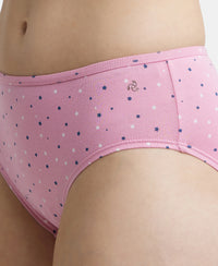 High Coverage Super Combed Cotton Elastane Hipster With Concealed Waistband and StayFresh Treatment - Assorted-14
