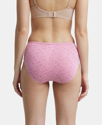 High Coverage Super Combed Cotton Elastane Hipster With Concealed Waistband and StayFresh Treatment - Assorted-6