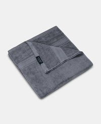 Cotton Terry Ultrasoft and Durable Solid Bath Towel - Grey-2