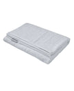 Cotton Terry Ultrasoft and Durable Patterned Bath Towel - White-1