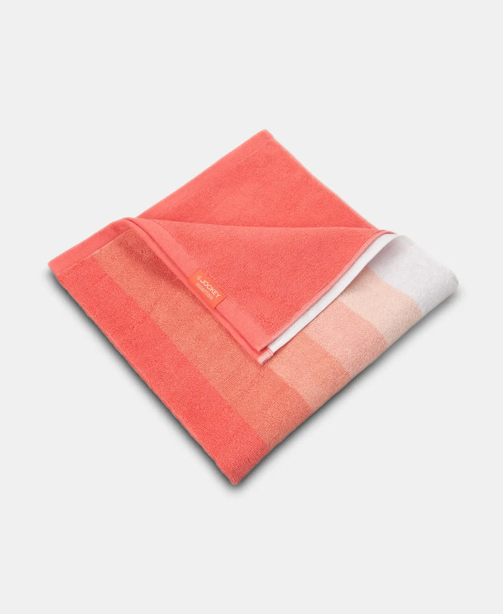 Cotton Terry Ultrasoft and Durable Striped Bath Towel - Coral-2