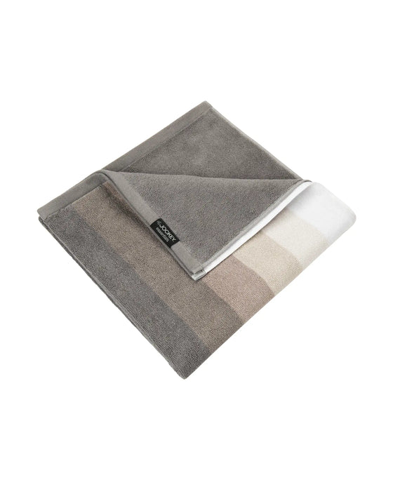 Cotton Terry Ultrasoft and Durable Striped Bath Towel - Grey-2