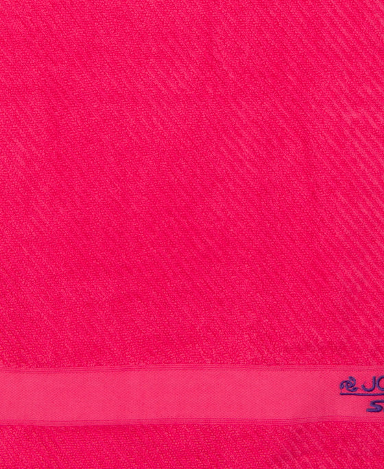 Cotton Rich Terry Ultrasoft and Durable Solid Bath Towel - Ruby-4