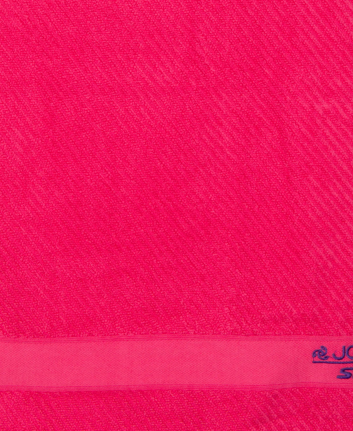 Cotton Rich Terry Ultrasoft and Durable Solid Bath Towel - Ruby-4