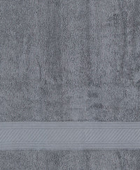 Cotton Terry Ultrasoft and Durable Solid Hand Towel - Grey-4