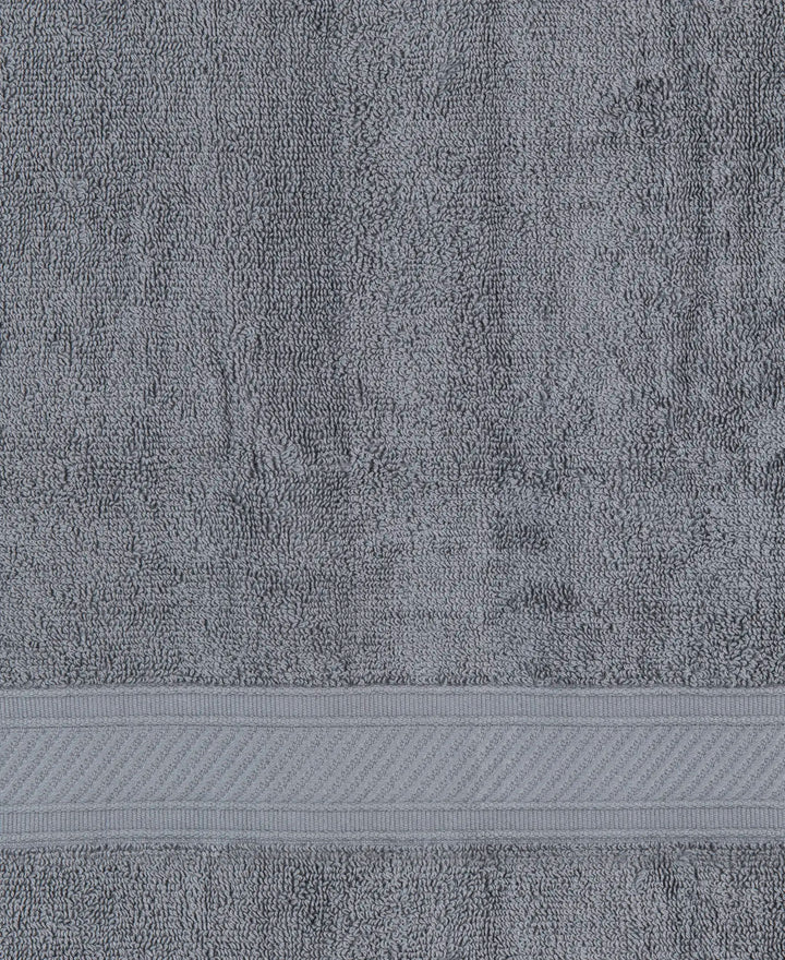 Cotton Terry Ultrasoft and Durable Solid Hand Towel - Grey-4