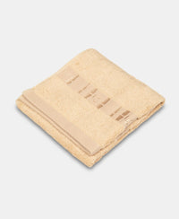Bamboo Cotton Blend Terry Ultrasoft and Durable Hand Towel with Natural StayFresh Properties - Beige-2
