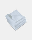 Cotton Terry Ultrasoft and Durable Solid Face Towel - White-1