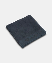Bamboo Cotton Blend Terry Ultrasoft and Durable Face Towel with Natural StayFresh Properties - Navy-4