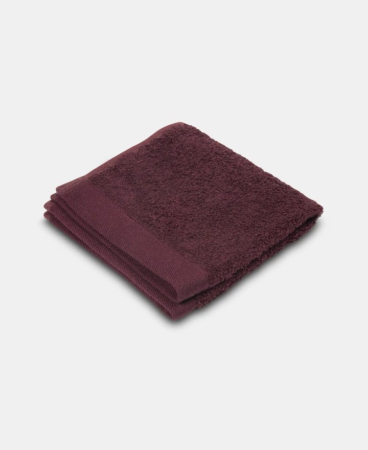 Bamboo Cotton Blend Terry Ultrasoft and Durable Face Towel with Natural StayFresh Properties - Wine Tasting-2