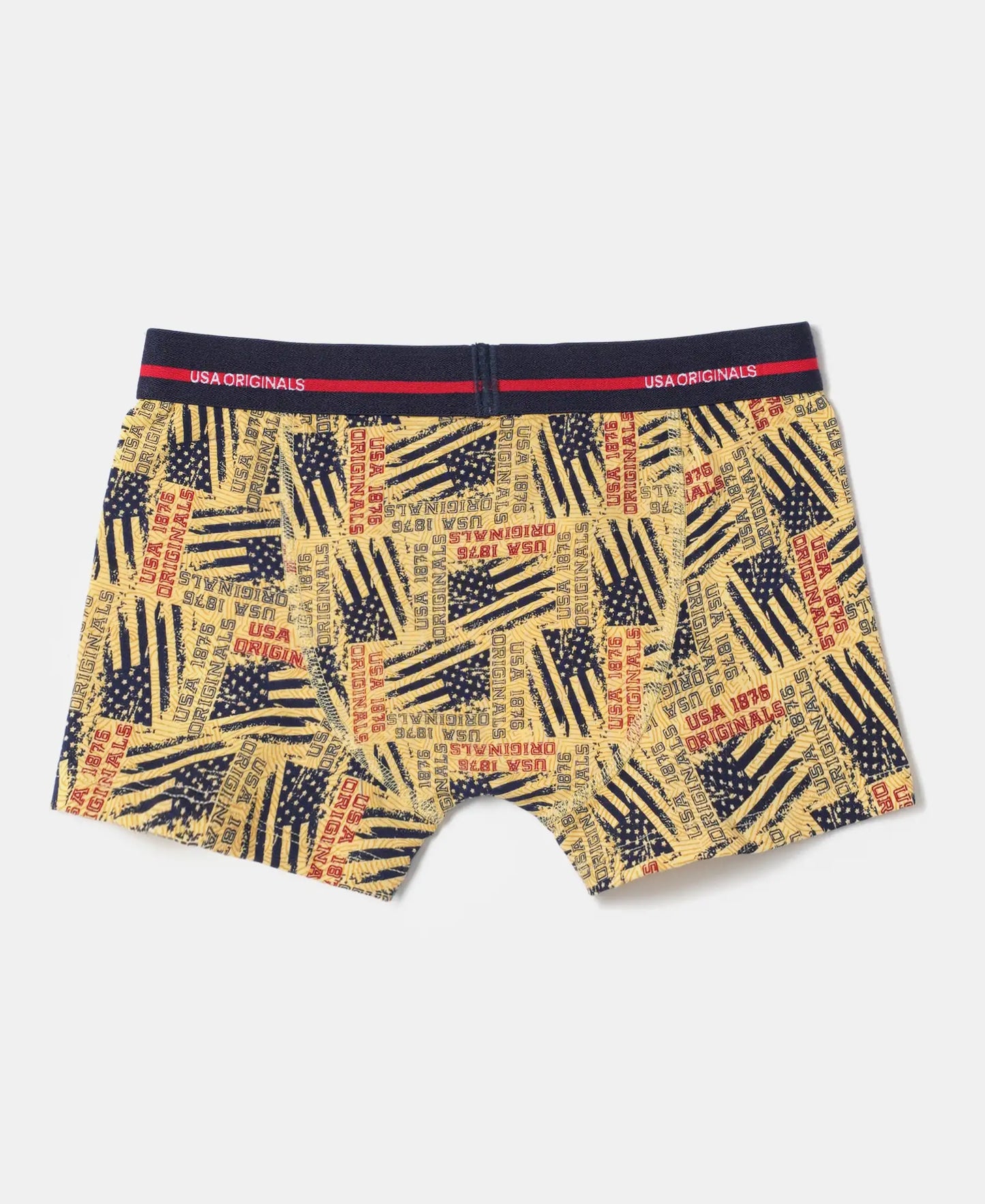 Super Combed Cotton Elastane Printed Trunk with Ultrasoft Waistband - Assorted-2