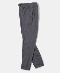 Super Combed Cotton Rich Joggers with Ribbed Cuff Hem - Gunmetal-5
