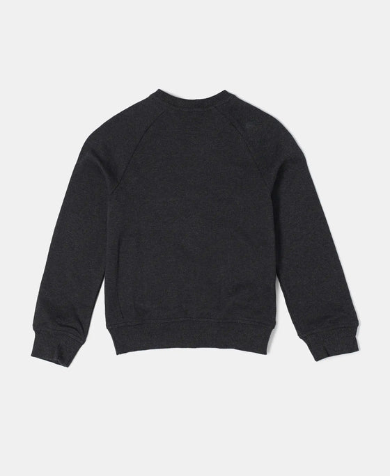Super Combed Cotton Embroidery Design Jacket - Black Melange-2