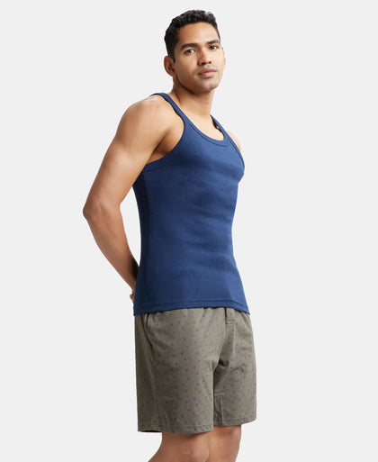 Super Combed Cotton Printed Boxer Shorts with Side Pocket - Assorted-5