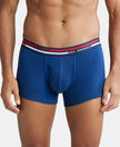 Super Combed Cotton Rib Trunk with Ultrasoft Waistband - Estate Blue-1