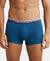 Super Combed Cotton Elastane Solid Trunk with Ultrasoft Waistband - Seaport Teal-1