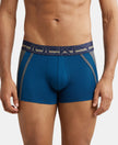 Super Combed Cotton Elastane Solid Trunk with Ultrasoft Waistband - Poseidon-1