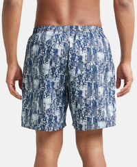 Super Combed Mercerized Cotton Woven Printed Boxer Shorts with Side Pocket - Assorted Prints-3