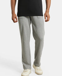 Track Pant for Men with Drawstring Closure - Grey Melange-5